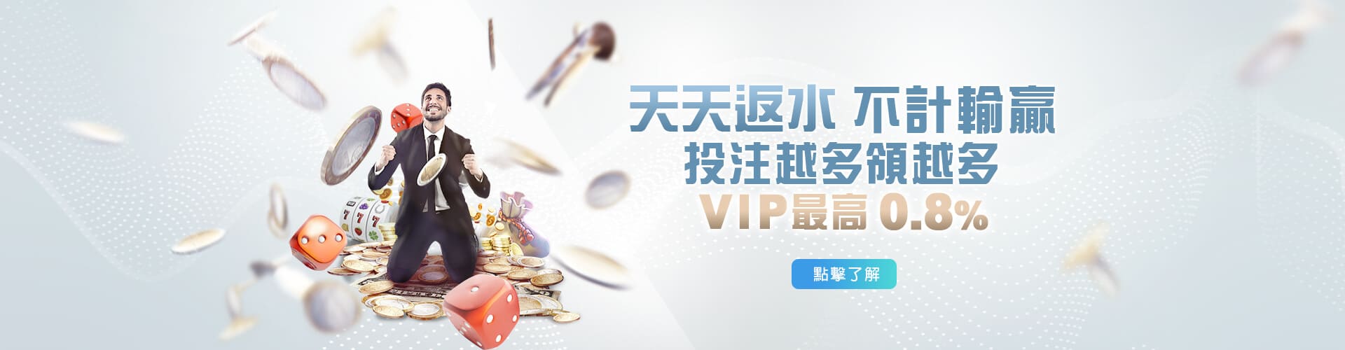 THA娛樂城天天返水優惠